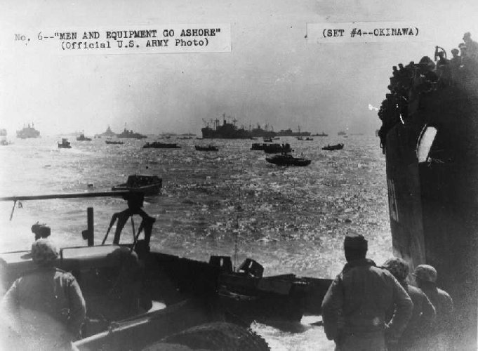 Men and Equipment go Ashore