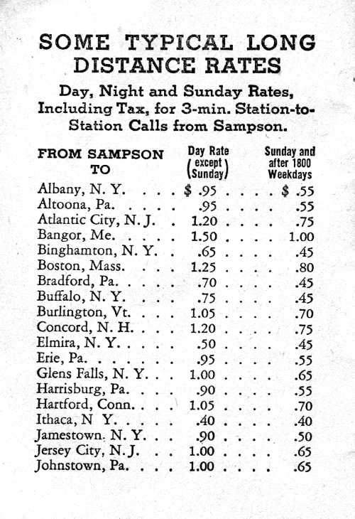 Sampson Phonebook
