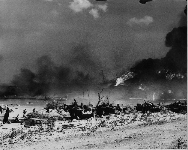 Destruction on Beach