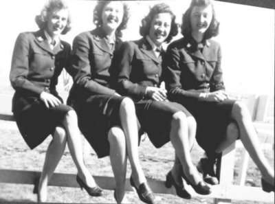 ?, Betty Maxwell, Jean Batson, Rose Biohep
