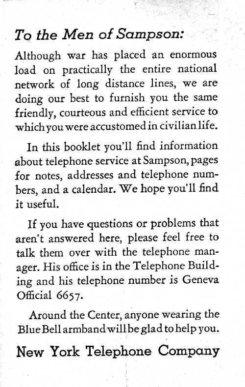 Sampson Phonebook