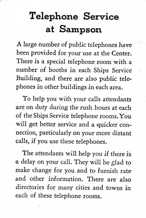 Sampson Phonebook