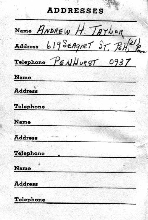 Sampson Phonebook