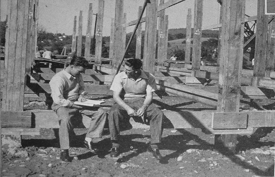 1947 barracks from Sampson